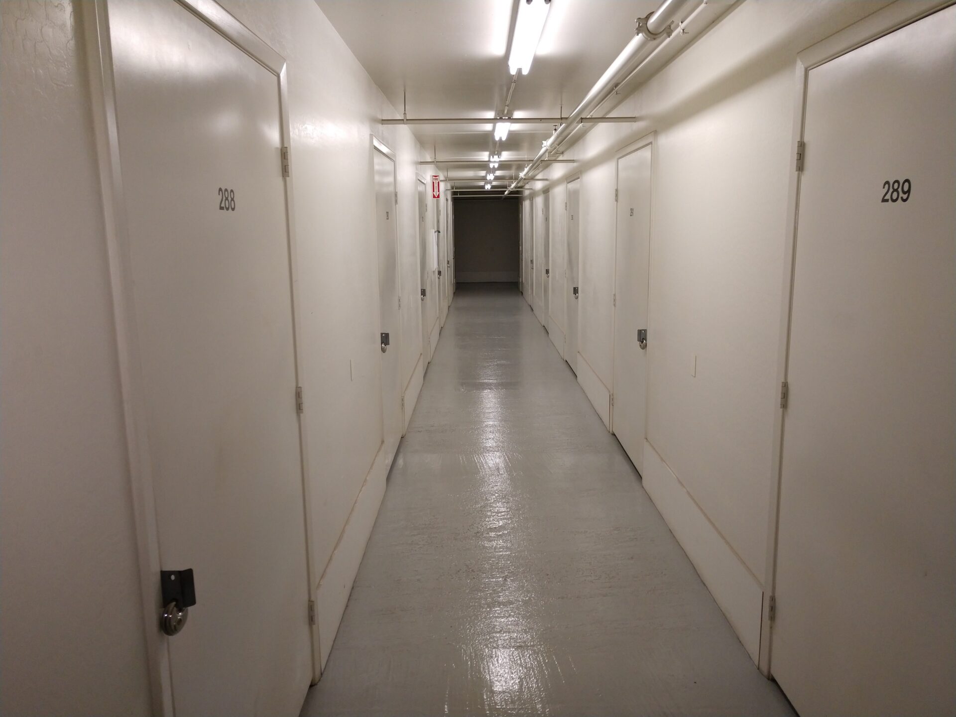 Storage hallway